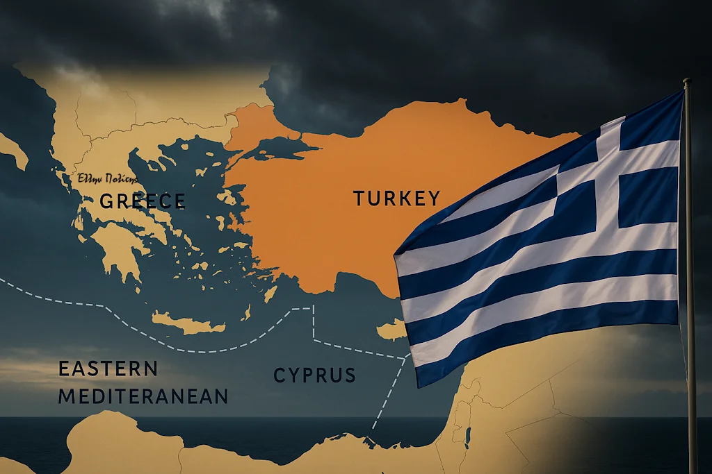 Χάρτης Ανατολικής Μεσογείου