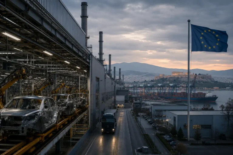 Γερμανική αυτοκινητοβιομηχανία και ευρωπαϊκή οικονομία με φόντο την Ελλάδα